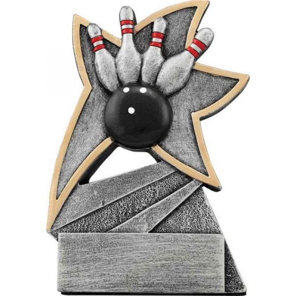 Bowling Jazz Star Resin Trophy