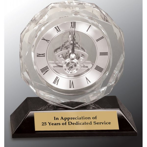 Crystal Clock Acrylics and Glass