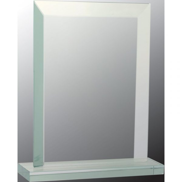 Rectangular Angle Jade Glass Acrylics and Glass