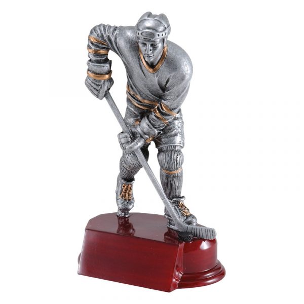 6 1/4" RFC Male Hockey Resin Trophy